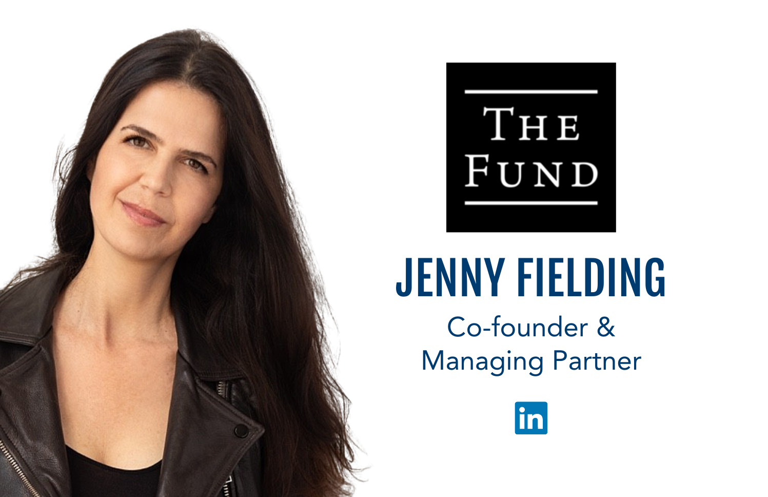 Rogue Women VI Speaker Jenny Fielding, Co-founder + Managing Partner at The Fund